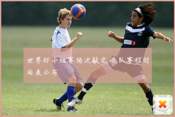 世界杯小组赛场次敲定 各队赛程时间表公布