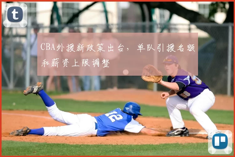 CBA外援新政策出台，单队引援名额和薪资上限调整